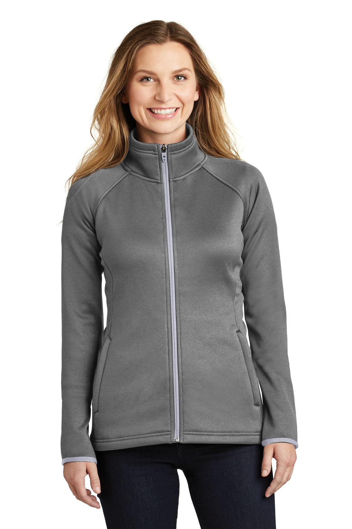 DISCONTINUED  The North Face  ®  Ladies Canyon Flats Stretch Fleece Jacket