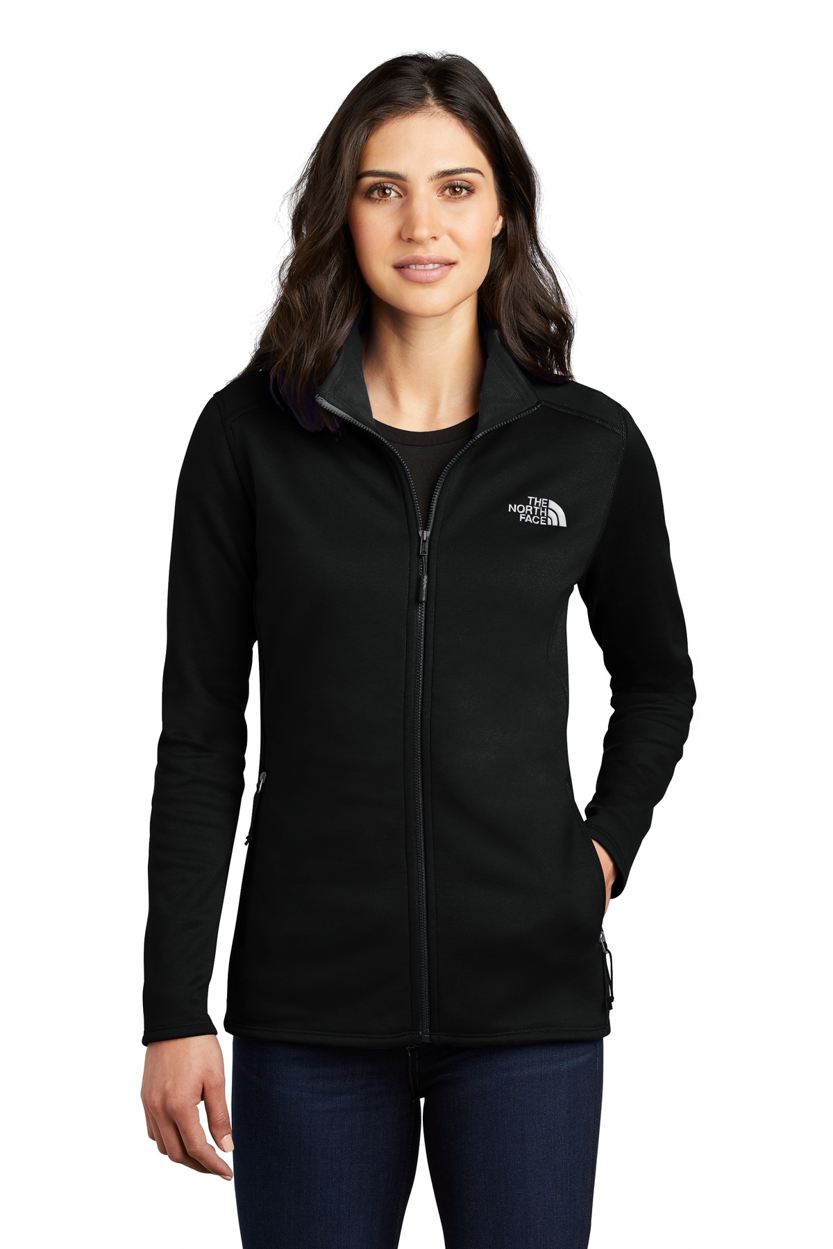 DISCONTINUED  The North Face  ®  Ladies Skyline Full-Zip Fleece Jacket