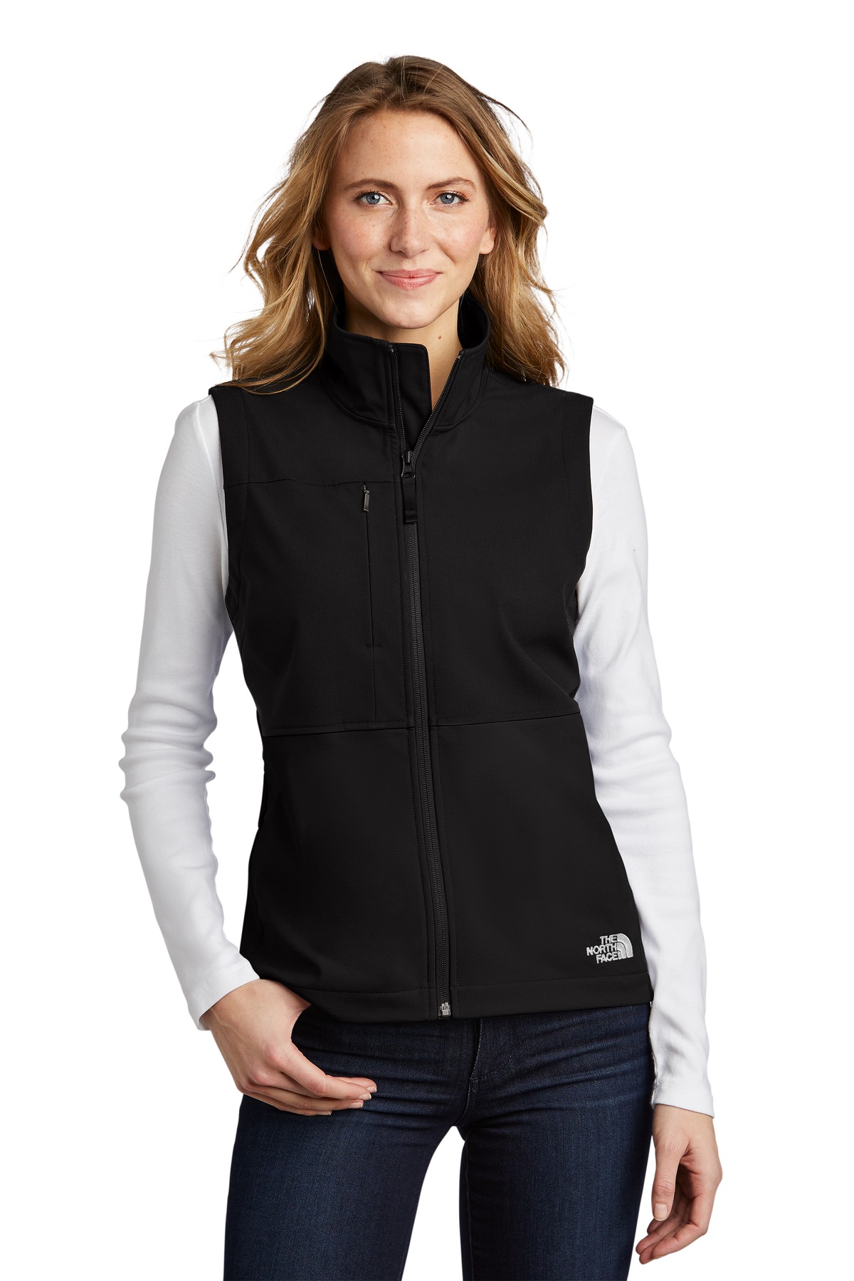 DISCONTINUED  The North Face  ®  Ladies Castle Rock Soft Shell Vest