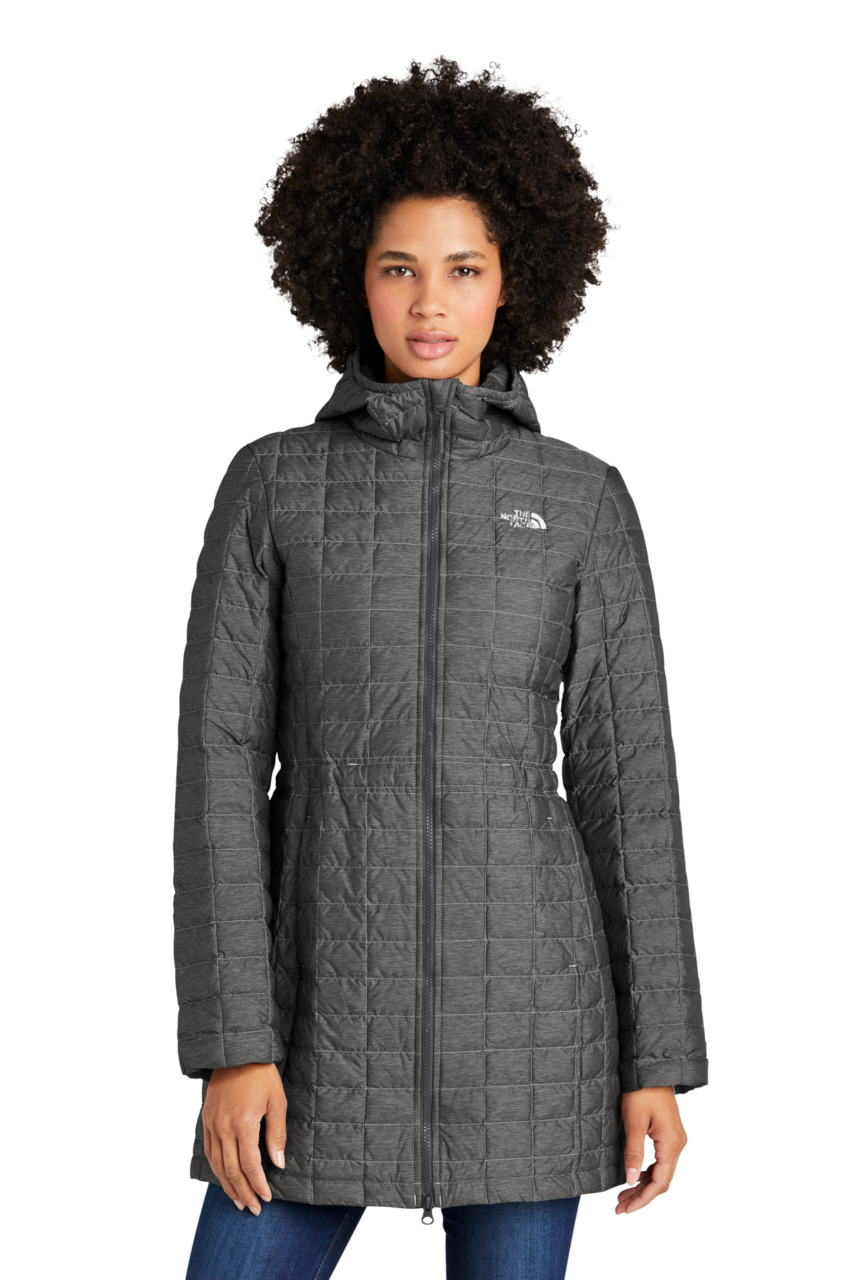 DISCONTINUED  The North Face ®  Ladies ThermoBall ™  Eco Long Jacket