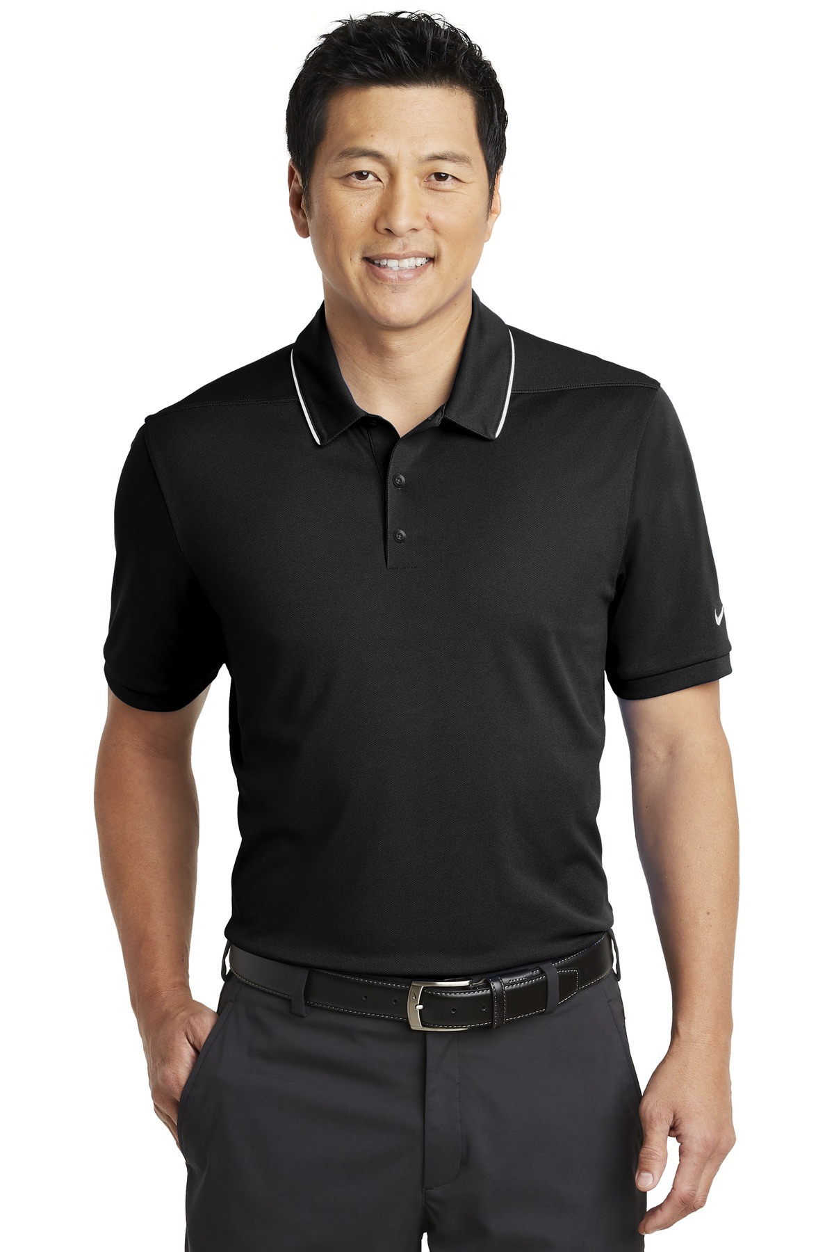 DISCONTINUED  Nike Dri-FIT Edge Tipped Polo