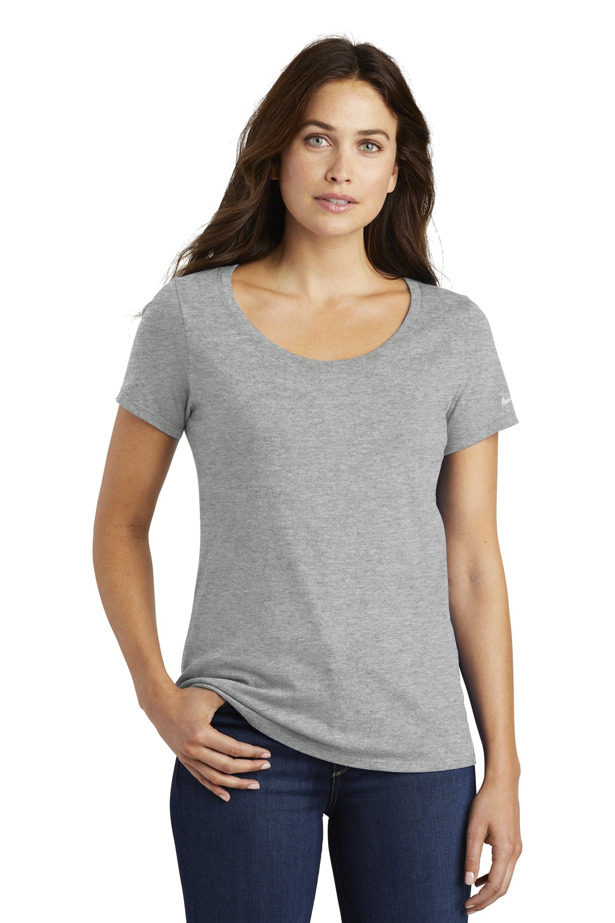 DISCONTINUED  Nike Ladies Core Cotton Scoop Neck Tee