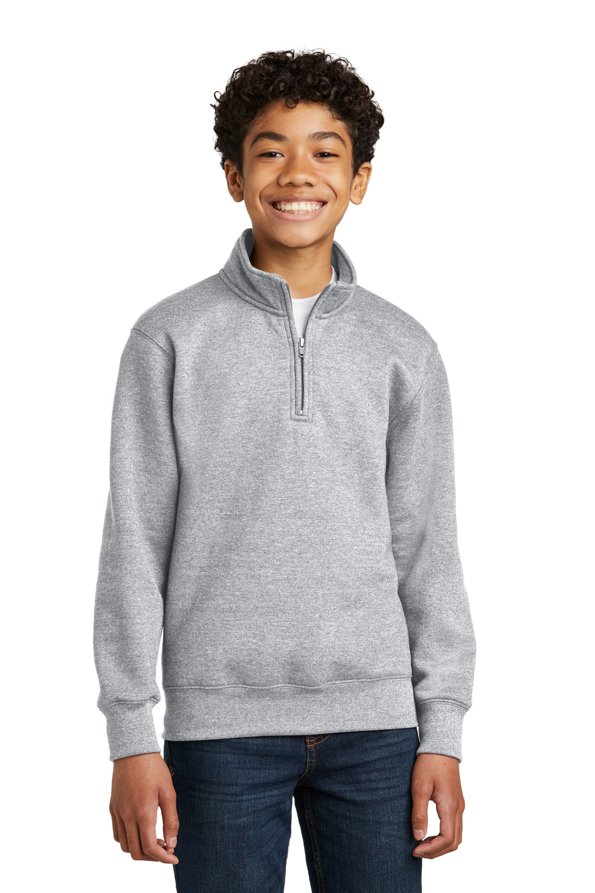 Port & Company ®  Youth Core Fleece 1/4-Zip Pullover Sweatshirt