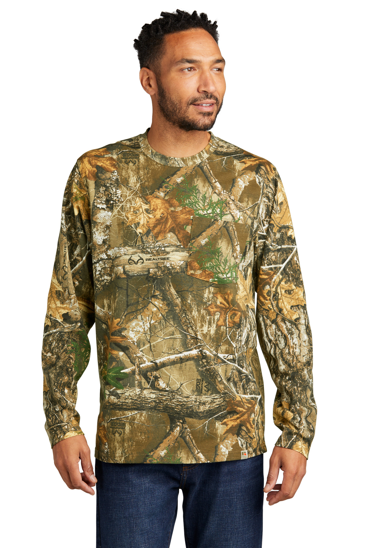 Russell Outdoors ™  Realtree ®  Long Sleeve Pocket Tee
