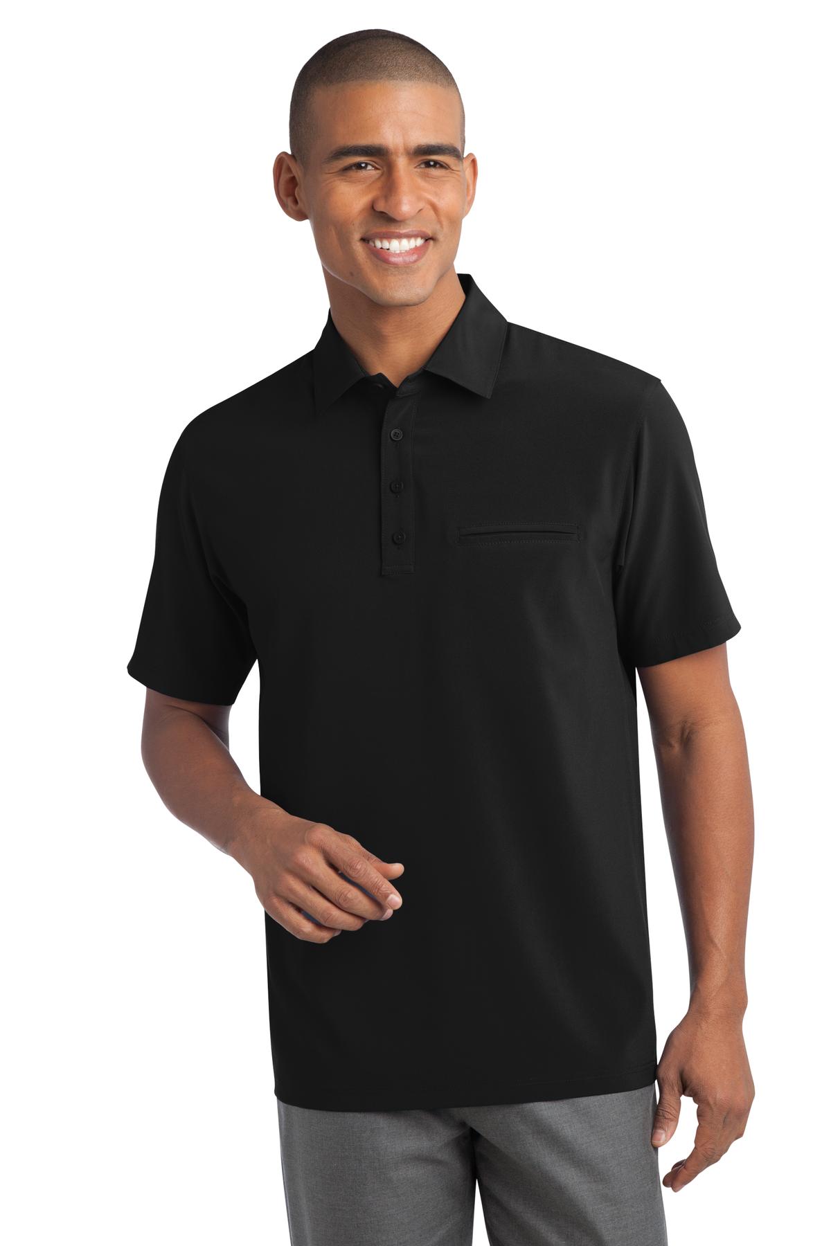 DISCONTINUED  Port Authority ®  Ultra Stretch Pocket Polo