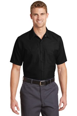 Red Kap ®  Long Size, Short Sleeve Industrial Work Shirt