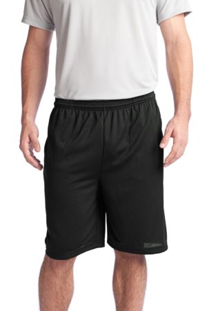 Sport-Tek ®  PosiCharge ®  Tough Mesh Pocket Short