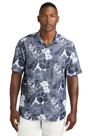 Tommy Bahama ®  Coconut Point Playa Flora Short Sleeve Shirt