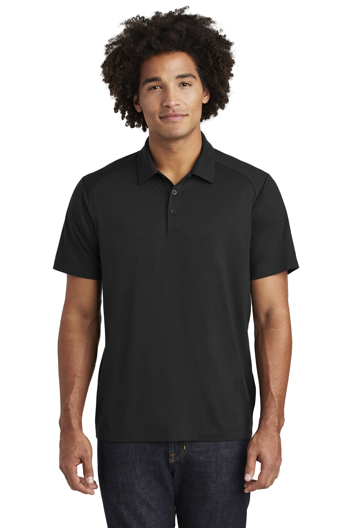 Sport-Tek  ®  PosiCharge  ®  Tri-Blend Wicking Polo
