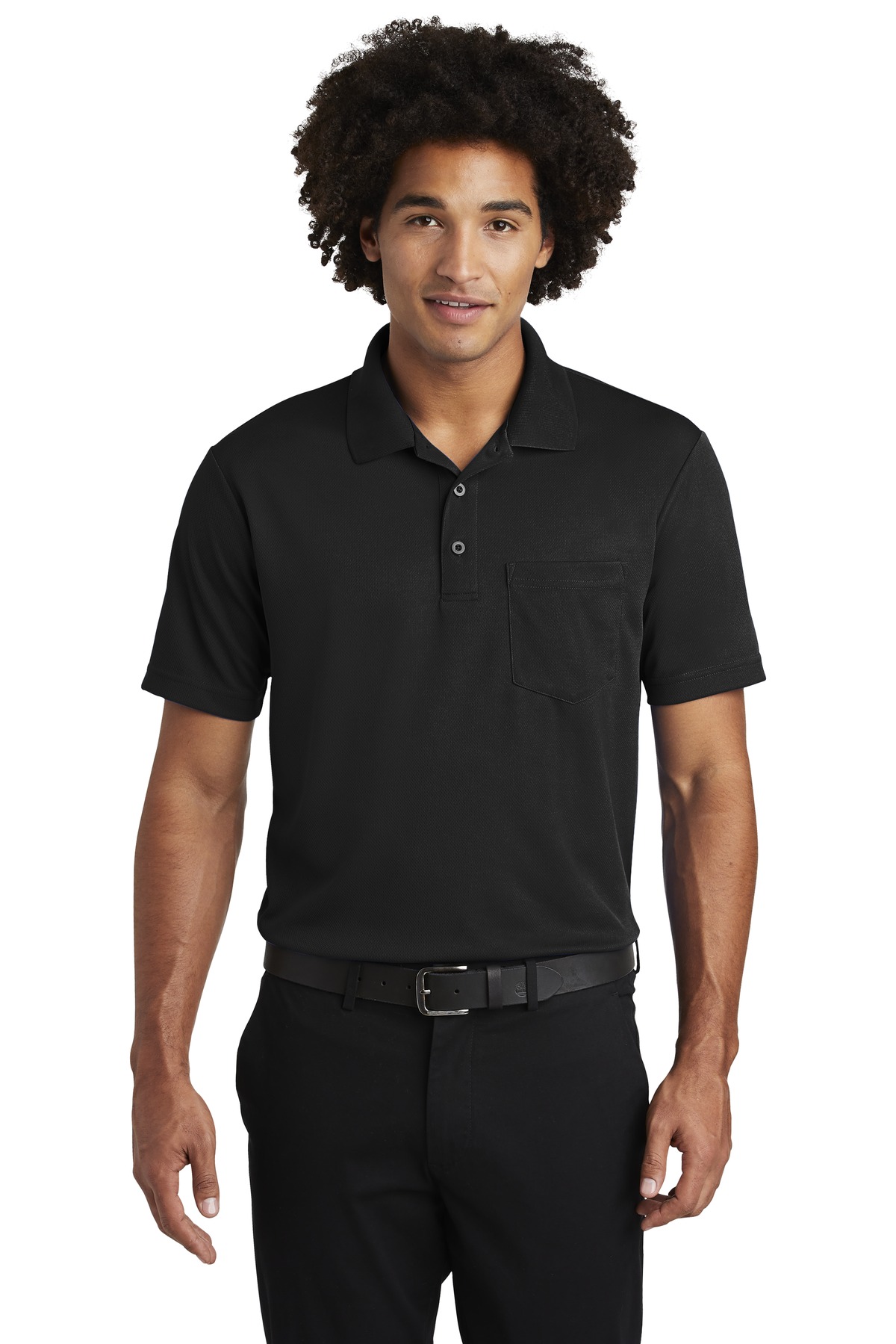 Sport-Tek  ®  PosiCharge  ®  RacerMesh  ®  Pocket Polo
