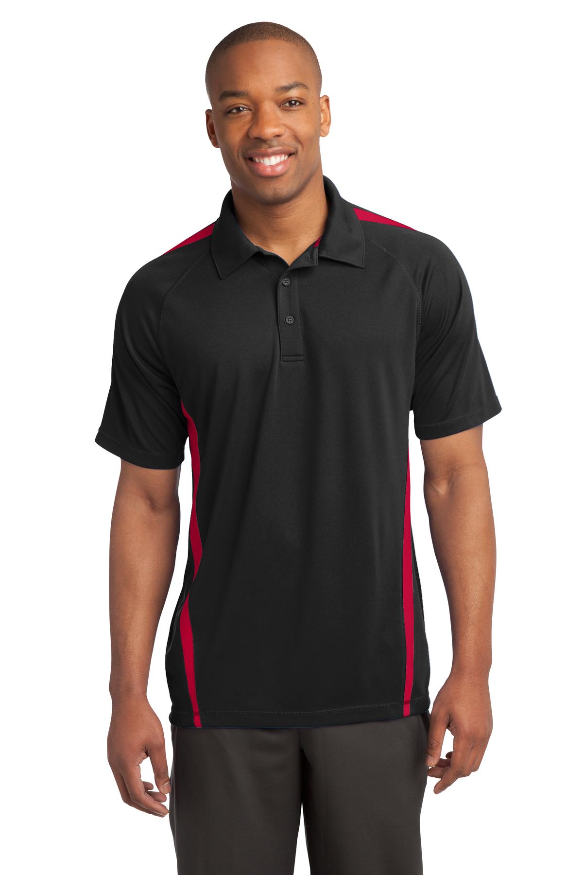 Sport-Tek ®  PosiCharge ®  Micro-Mesh Colorblock Polo