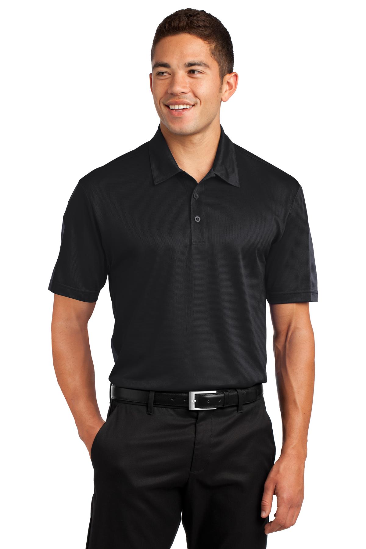 Sport-Tek ®  PosiCharge ®  Active Textured Colorblock Polo