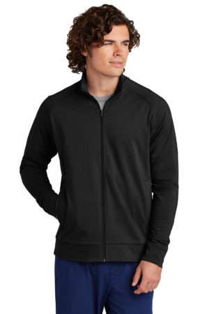 Sport-Tek ®  Sport-Wick ®  Stretch Full-Zip Cadet Jacket