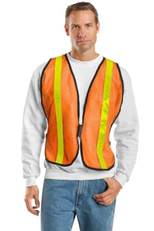 DISCONTINUED  Port Authority ®  Mesh Enhanced Visibility Vest