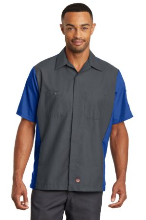 Red Kap ®  Short Sleeve Ripstop Crew Shirt