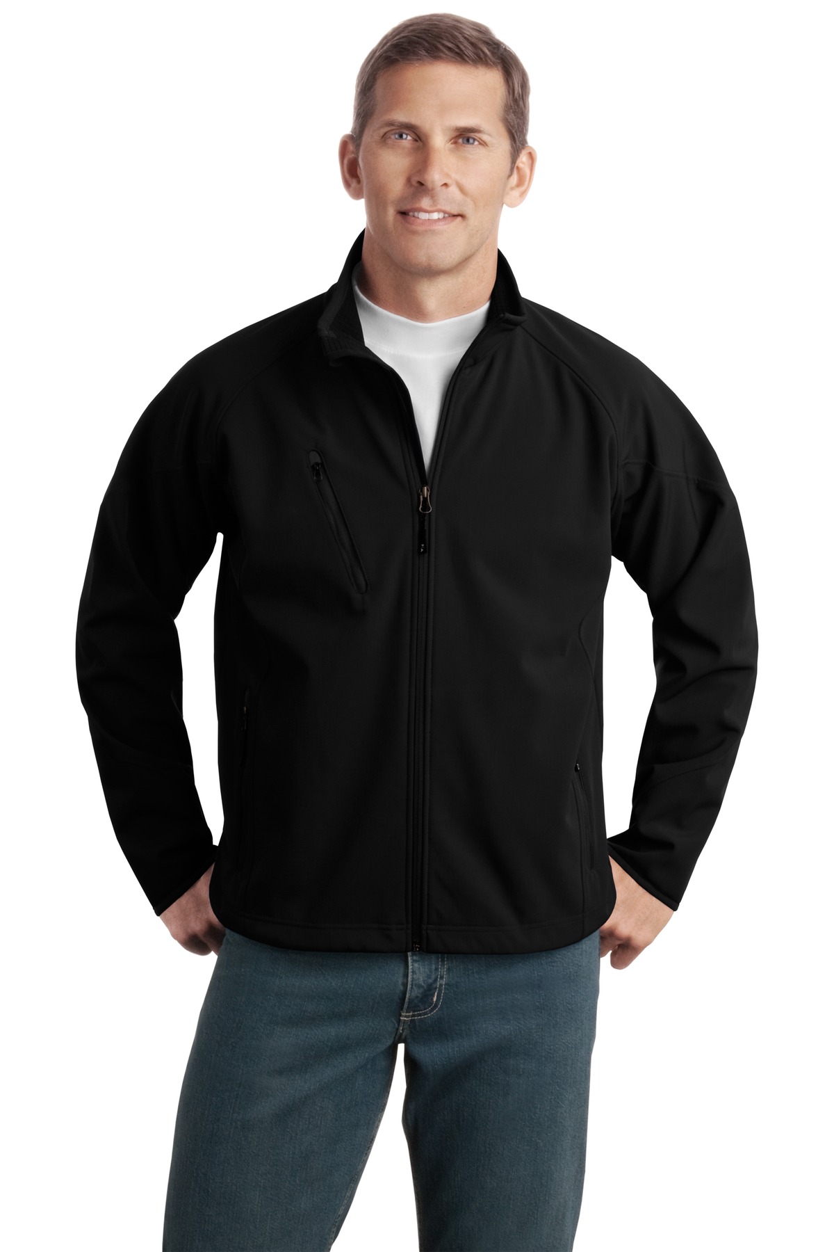 Port Authority ®  Tall Textured Soft Shell Jacket