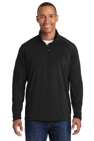 Sport-Tek ®  Tall Sport-Wick ®  Stretch 1/4-Zip Pullover