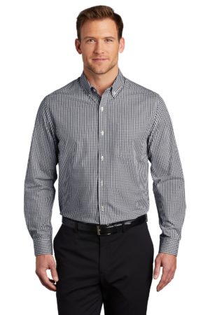 Port Authority  ®  Broadcloth Gingham Easy Care Shirt
