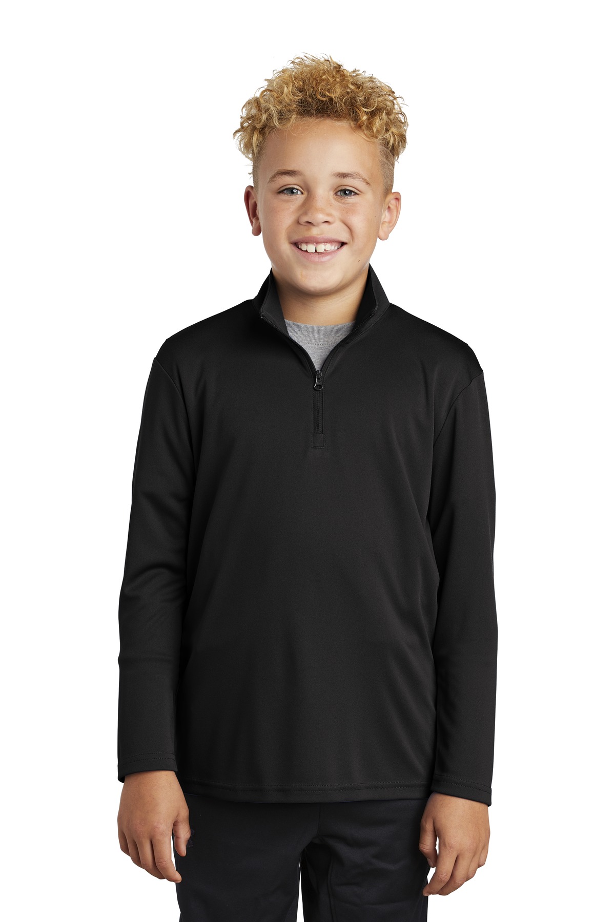 Sport-Tek  ®  Youth PosiCharge  ®  Competitor  ™  1/4-Zip Pullover