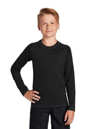 Sport-Tek  ®  Youth Long Sleeve Rashguard Tee