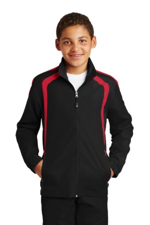 Sport-Tek ®  Youth Colorblock Raglan Jacket