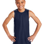 Sport-Tek ®  Youth PosiCharge ®  Mesh Reversible Sleeveless Tee - 