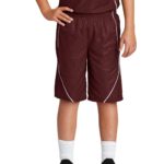 Sport-Tek ®  Youth PosiCharge ®  Mesh Reversible Spliced Short - 
