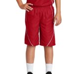 Sport-Tek ®  Youth PosiCharge ®  Mesh Reversible Spliced Short - 